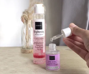 (REVIEW) Scarlett Brightening Facial Wash & Scarlett Acne Serum